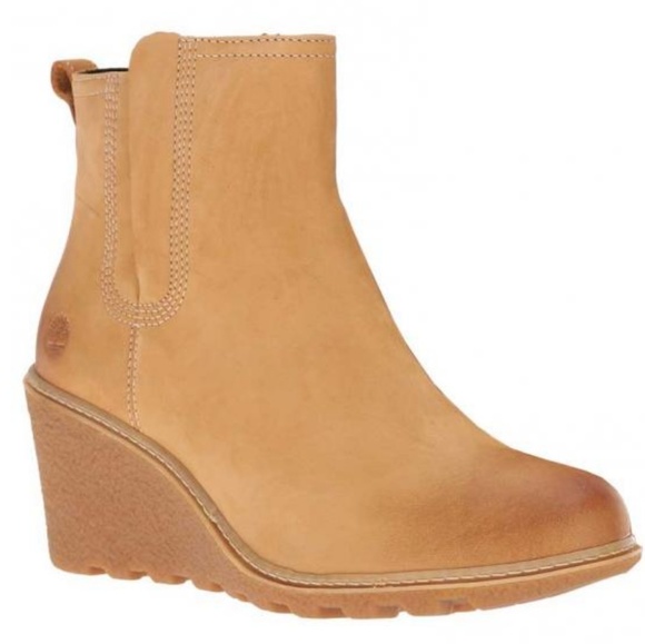 timberland amston chelsea wedge boot
